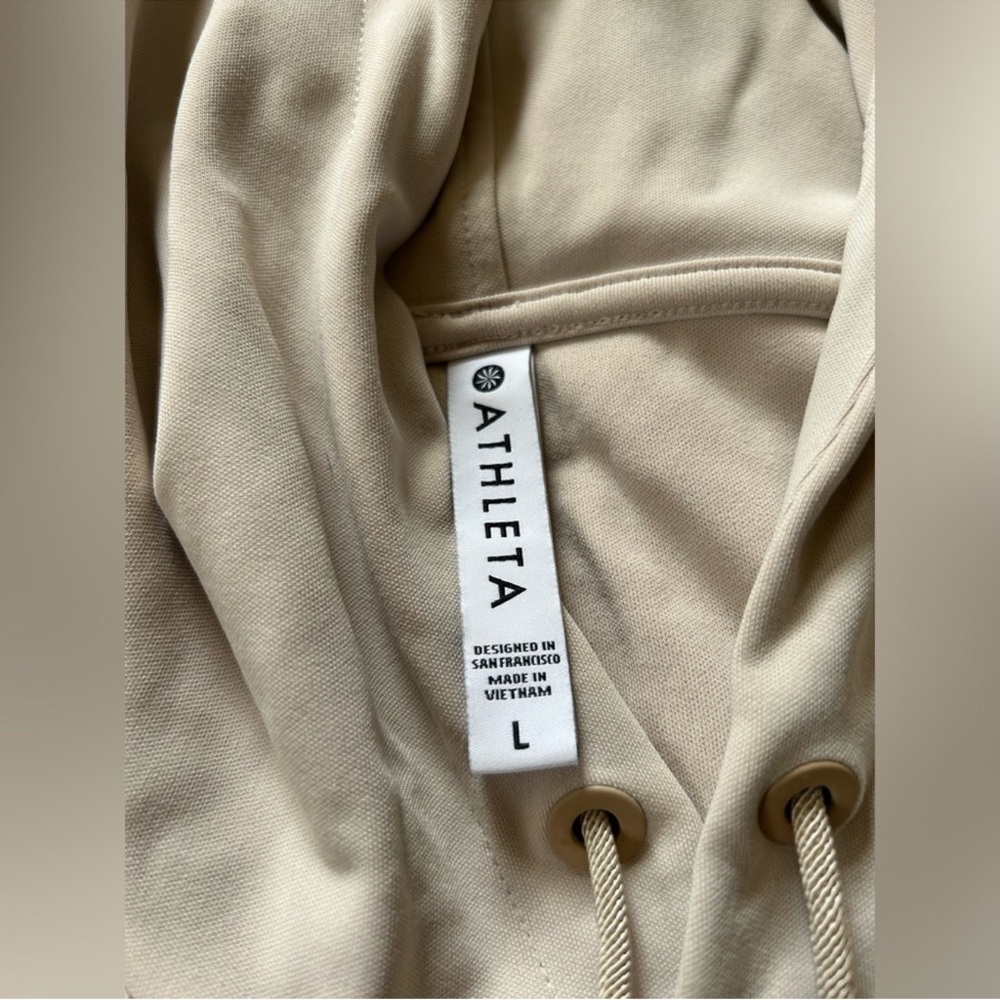 Balance Athletica Beige Hooded Sweatshirt - Picture 3 of 7